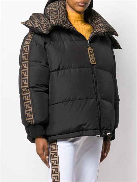 men fendi orange puffer jacket|fendi puffer jacket men.